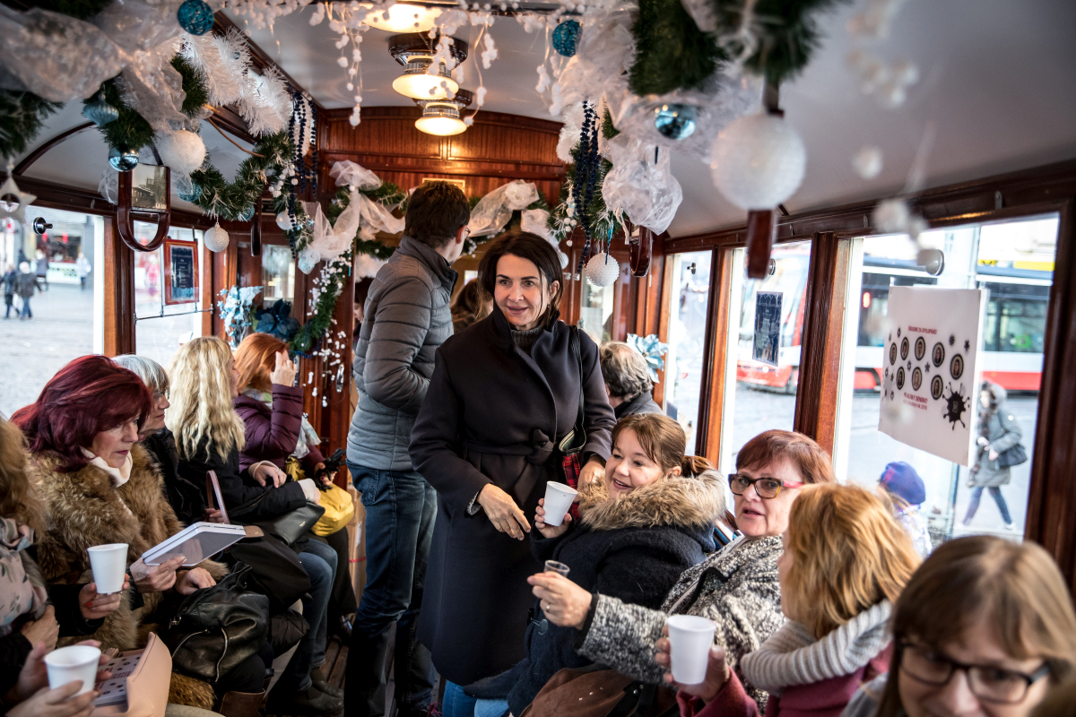 VÁNOČNÍ TRAMVAJ 2018