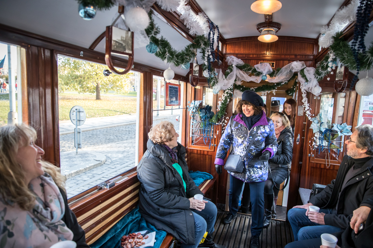 VÁNOČNÍ TRAMVAJ 2018