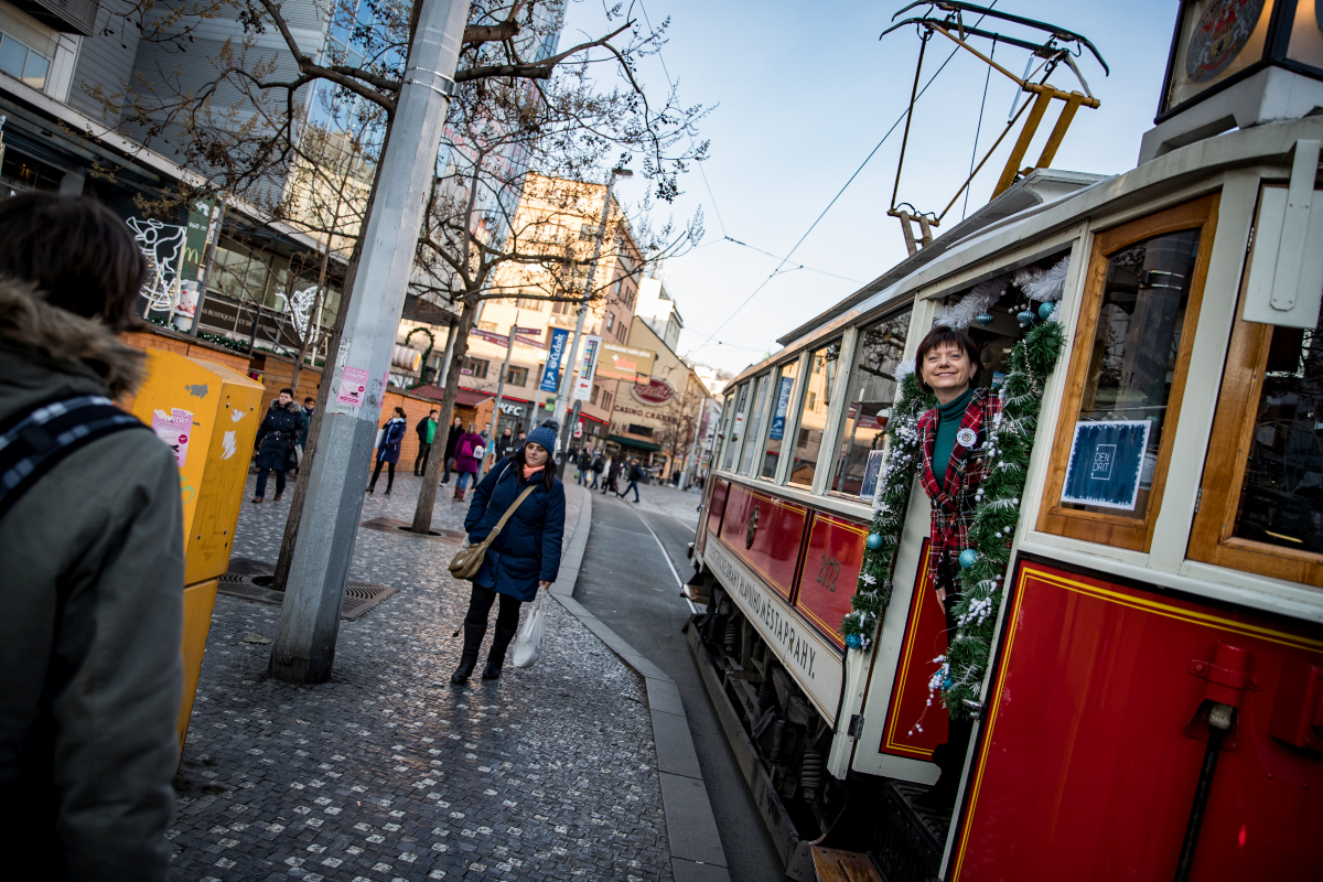 VÁNOČNÍ TRAMVAJ 2018