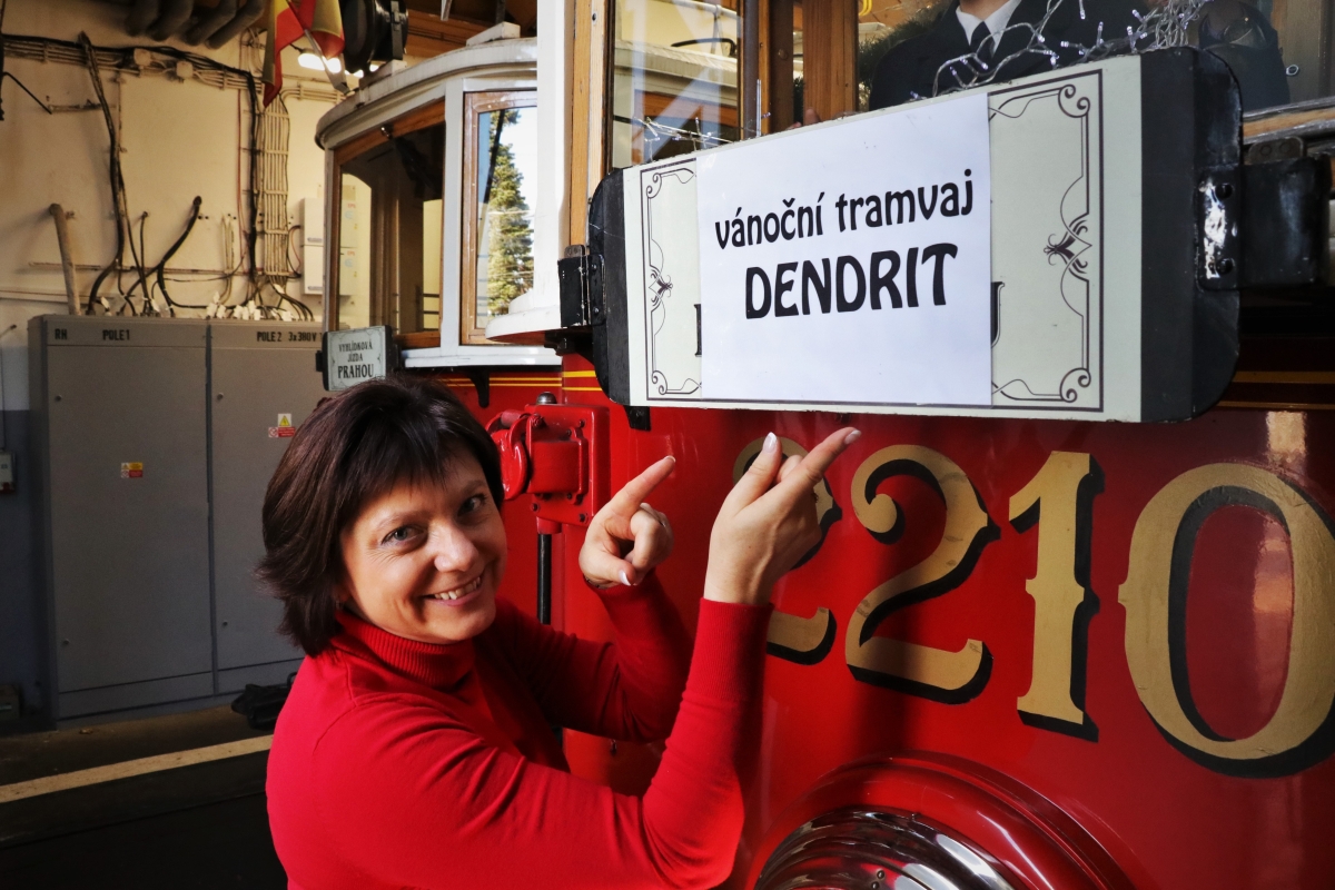 VÁNOČNÍ TRAMVAJ DENDRIT 2019