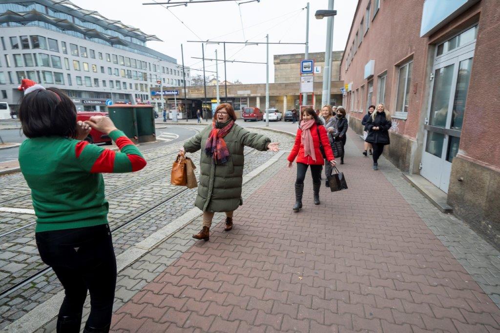 VÁNOČNÍ TRAMVAJ OPĚT FRČELA!