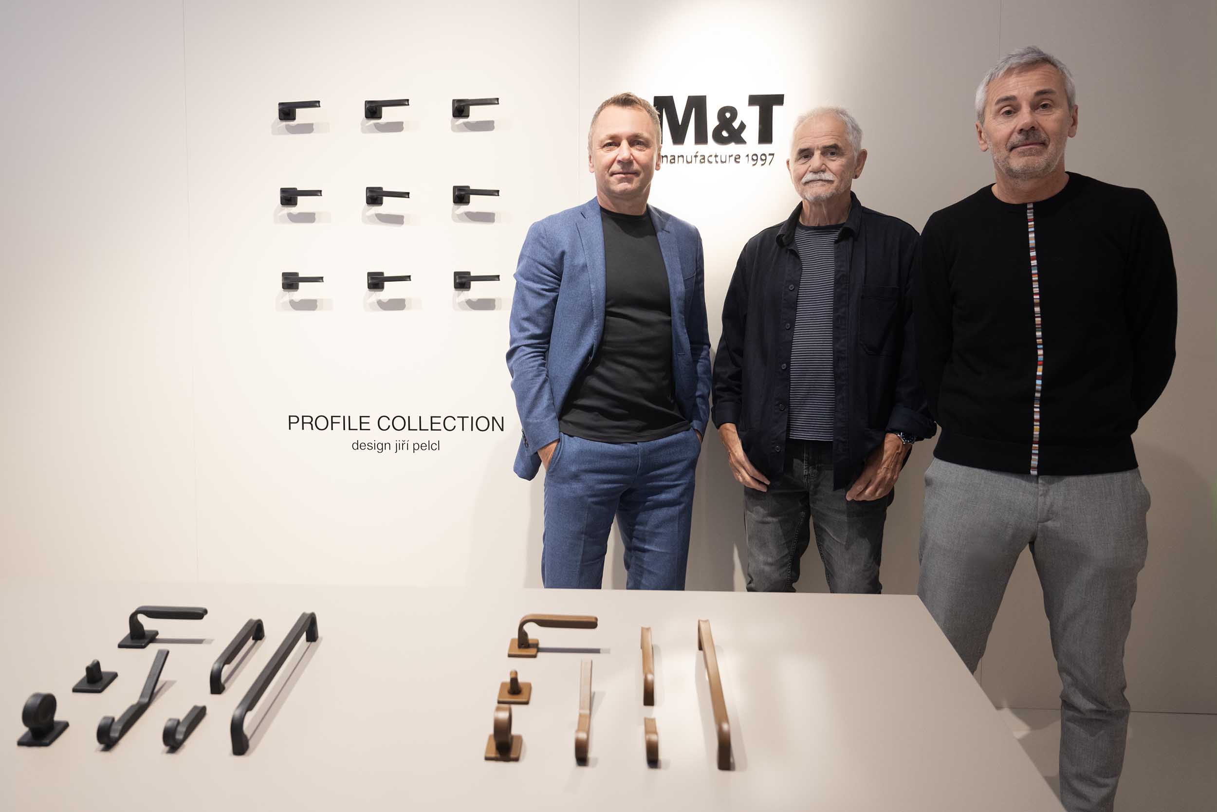 Tisková konference M&T na Designbloku 2026 s profesorem Jiřím Pelclem