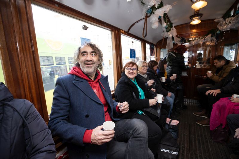 Vánoční tramvaj foto zdroj DENDRIT 144