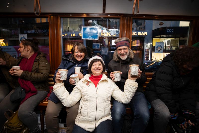 Vánoční tramvaj foto zdroj DENDRIT 179