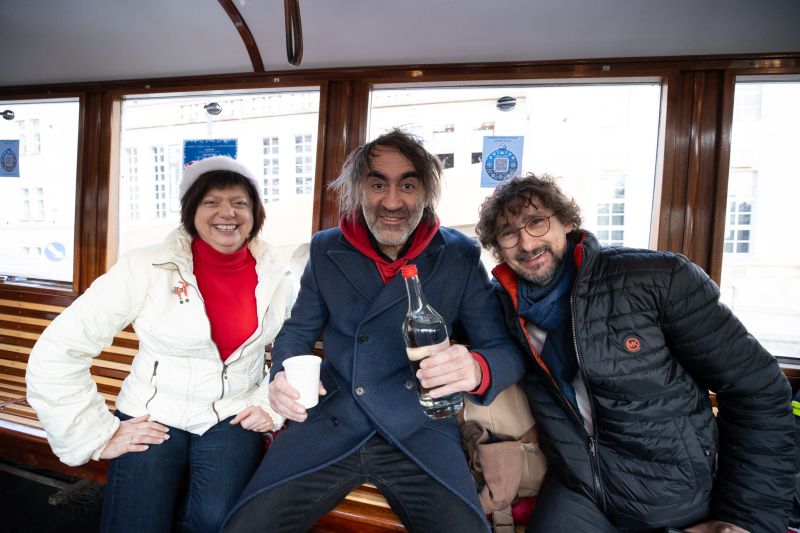 Vánoční tramvaj foto zdroj DENDRIT 60