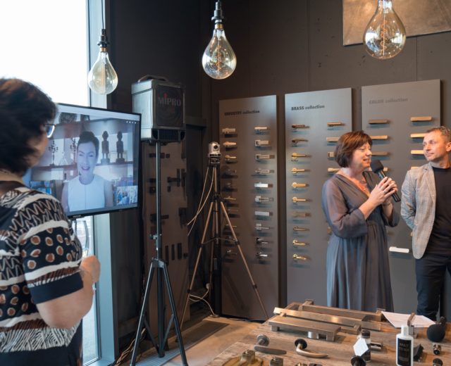 Designový showroom s klikou