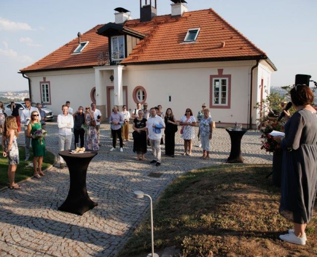 Vyběhali jsme 123 schodů, a to hned několikrát… a představili Fibonacciho spirálu novinářům