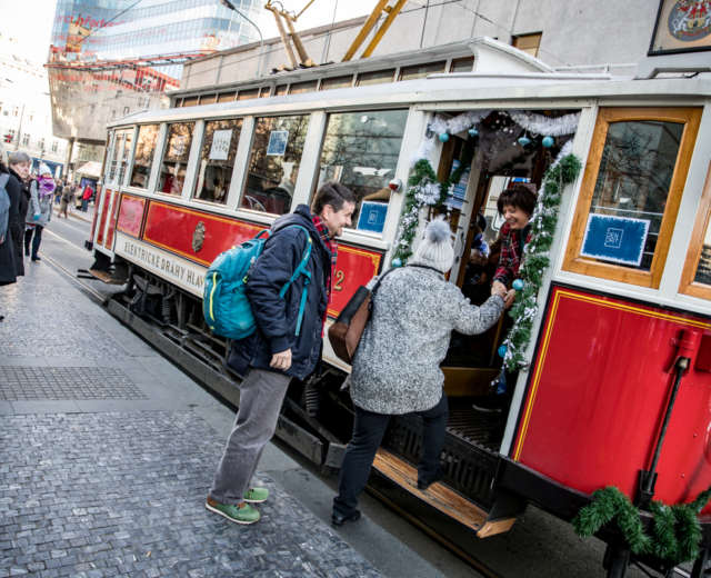 VÁNOČNÍ TRAMVAJ 2018