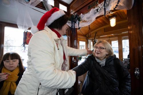 Vánoční tramvaj 2023