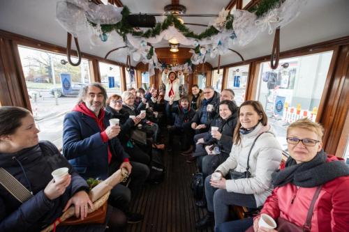 Vánoční tramvaj 2023