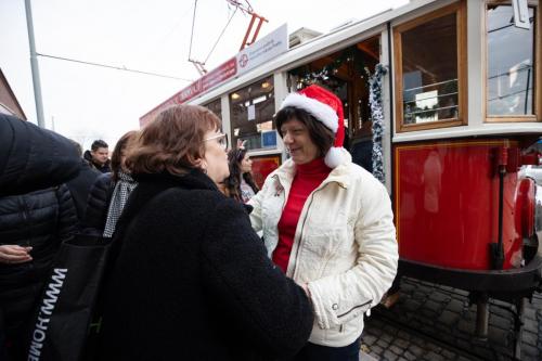 Vánoční tramvaj 2023