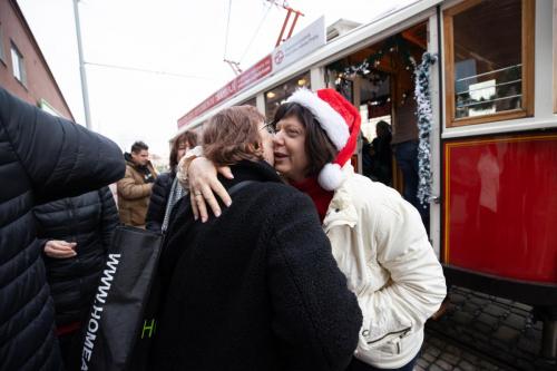 Vánoční tramvaj 2023
